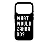 Que Ferait Zahra? Coque pour iPhone 17 Pro
