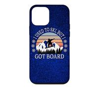 Que J'avais L'habitude de Skier, mais J'Ai Le Snowboard Coque pour iPhone 12 Mini