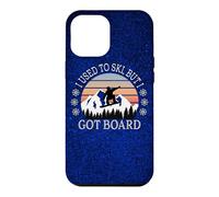 Que J'avais L'habitude de Skier, mais J'Ai Le Snowboard Coque pour iPhone 12 Pro Max
