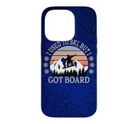 Que J'avais L'habitude de Skier, mais J'Ai Le Snowboard Coque pour iPhone 14 Pro