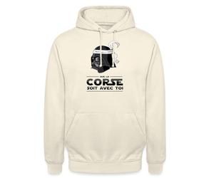 Que La Corse Soit Avec Toi Cadeau Corsica Sweat À Capuche Unisexe