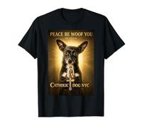 Que la Paix Soit avec toi Divina T-Shirt Graphique avec Valeur