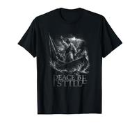 Que la Paix Soit Tranquille, Christian Storm Faith Scripture T-Shirt