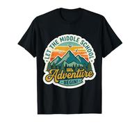 Que L'Aventure du collège Commence dès Le Premier Jour T-Shirt Graphique avec Valeur