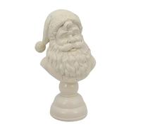 Que Le Père Noël illumine Vos fêtes et embellisse Votre Foyer, apportant et bénédictions à Vous et à Votre Famille. (White, One Size)