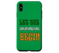 Que Les manigances commencent la Saint-Paddy's Day Coque pour iPhone XS Max