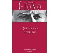 Que ma joie demeure Jean Giono (Auteur)