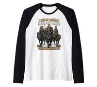 Que nos Filles soient Une Maman féministe Viking Manche Raglan