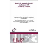 Que Nous Apporte Le Livre 6 ? - Questions Choisies