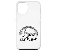 Que nunca nos Falte Fé, Paz, Amor Coque pour iPhone 12/12 Pro