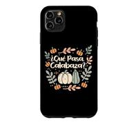 Que Pasa Calabaza Professeur d'espagnol Halloween Coque pour iPhone 11 Pro Max
