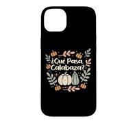 Que Pasa Calabaza Professeur d'espagnol Halloween Coque pour iPhone 14 Plus