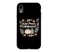 Que Pasa Calabaza Professeur d'espagnol Halloween Coque pour iPhone XR