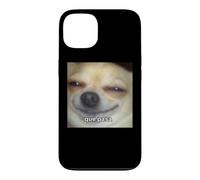 ¿Qué pasa? Drôle Chihuahua Chien Flou Espagnol Meme Coque pour iPhone 13