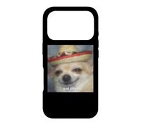 ¿Qué pasa? Drôle Chihuahua Flou Espagnol Meme Coque pour iPhone 17 Pro