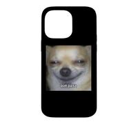 ¿Qué pasa? Mème drôle Espagnol Flou Chien Chihuahua Mignon Coque pour iPhone 14 Pro Max