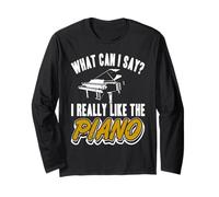 Que Puis-Je Dire J Aime Le Piano Humour Manche Longue