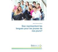 Que representent les langues pour les jeunes de nos jours? - Zeina Abboud - Vie Editions - broché - Essai