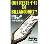 Que reste-t-il de Billancourt ?
