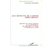 Que reste-t-il de l'amour après Freud