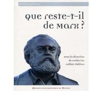 Que reste-t-il de Marx ? Catherine Colliot-Thélène (Auteur)