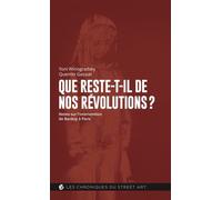 Que reste-t-il de nos révolutions? Notes sur l'intervention de Banksy à Paris - Yoni Winogradsky - Criteres Eds - broché - Essai