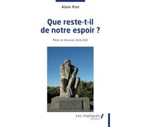 Que reste-t-il de notre espoir ?: Pages de mon blog 2019 - 2024