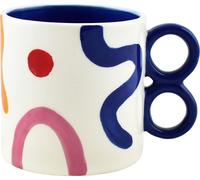 Que Rico MUG SARA - Pintura Locura Tasse en céramique peinte à la main