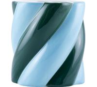 Que Rico Plant Pot Camilo - Amour des couleurs vert & bleu clair
