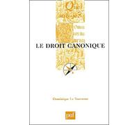 Que sais je : Le Droit canonique