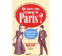 Que savez-vous vraiment de Paris ? - Dominique Lesbros - Parigramme Eds - Poche - Guide