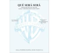 Que Sera Sera Whatever Will Be Will Be Voice & Piano Book