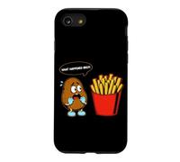 Que s'est-il passé frère ?! Frites Amusantes Coque pour iPhone SE (2020) / 7/8