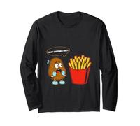 Que s'est-il passé frère ?! Frites Amusantes Manche Longue