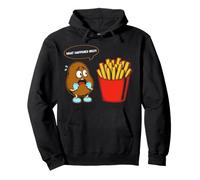 Que s'est-il passé frère ?! Frites Amusantes Sweat à Capuche