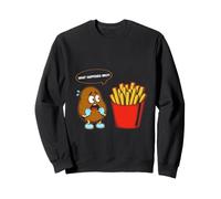 Que s'est-il passé frère ?! Frites Amusantes Sweatshirt