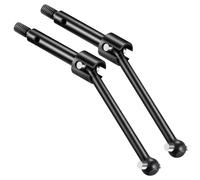 QUE-T Steel 1144 Arbres de transmission CVD de direction avant et arrière pour pièces de mise à niveau de voiture 1/18 Mini LMT 4WD RC (arrière)