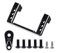 QUE-T Support servo en aluminium avec bras servo pour LOSI 1/16 Mini-B 2WD Buggy Upgrade