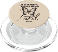 Que Tout ce Qui respire loue Le Seigneur Papillon PopSockets PopGrip pour MagSafe