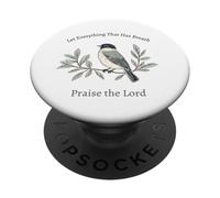 Que Tout respire, louange au Seigneur PopSockets PopGrip Adhésif