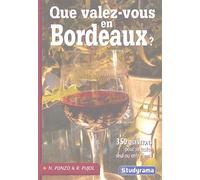 Que Valez-Vous En Bordeaux ?