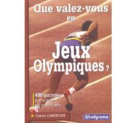 Que Valez-Vous En Jeux Olympiques ?