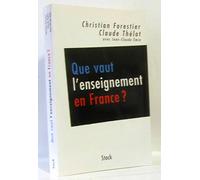Jean-Claude Emin – Que vaut l'enseignement en France ? – Essai – Broché