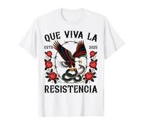 Que Viva La Resistencia Eagle Snake Protest T-Shirt