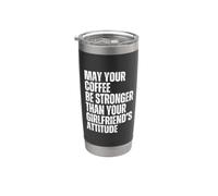 Que votre café soit plus fort que l'attitude de votre petite Gobelet isotherme en acier inoxydable double paroi
