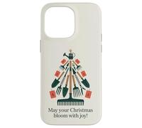 Que Votre Noël s'épanouisse avec Joie | Gardening Holiday Art Coque pour iPhone 14 Pro Max