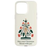 Que Votre Noël s'épanouisse avec Joie | Gardening Holiday Art Coque pour iPhone 15 Pro Max