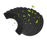 QUEARN Lot de 12 filtres à charbon compatibles avec Litter-Robot 4, filtres de rechange pour bac à litière pour chat pour absorber les odeurs et contrôler l'humidité des animaux domestiques et garder