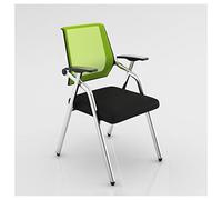 QUEAWOQ Chaise de bureau ergonomique en maille - Chaise pliante d'intérieur - Siège unique - Chaise de bureau d'ordinateur avec bras rabattable - Porte-gobelet - Dossier moyen - Pour femme et adulte