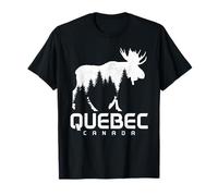 Québec Canada Montréal Vintage Pride Souvenir Orignal Nature T-Shirt